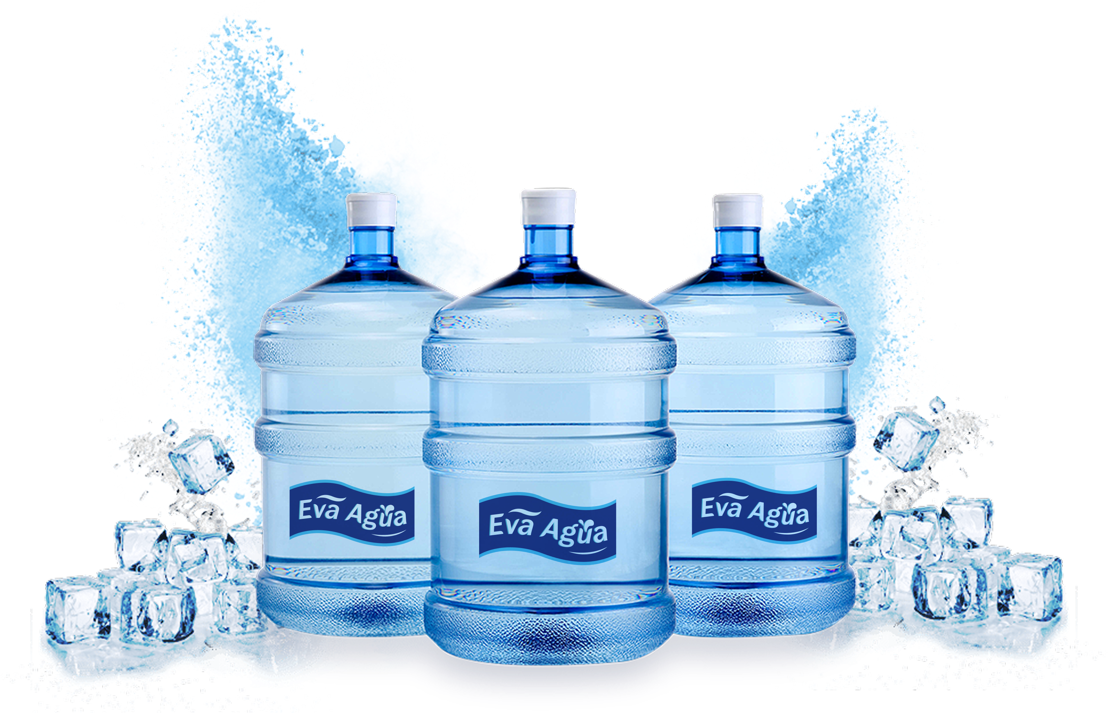 Atleta con Eva Agua